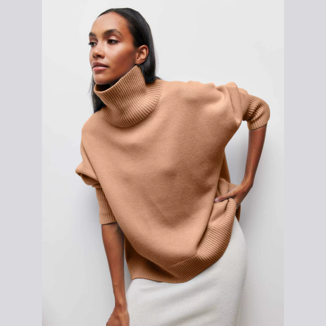 Ella™ | Lun højhalset sweater