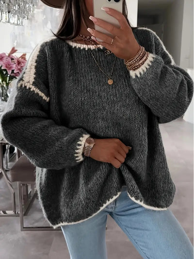 Usalda - Langærmet Strikket Sweater