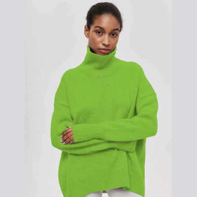 Ella™ | Lun højhalset sweater