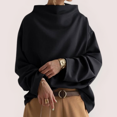 Sofia™ | Chic Trøje med Høj Krave