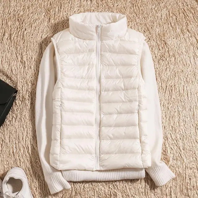 Sofia™ | Stilfuld Dame Puffer Vest