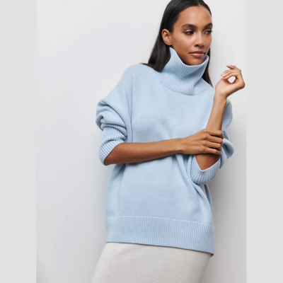 Ella™ | Lun højhalset sweater