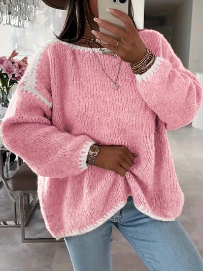 Usalda - Langærmet Strikket Sweater