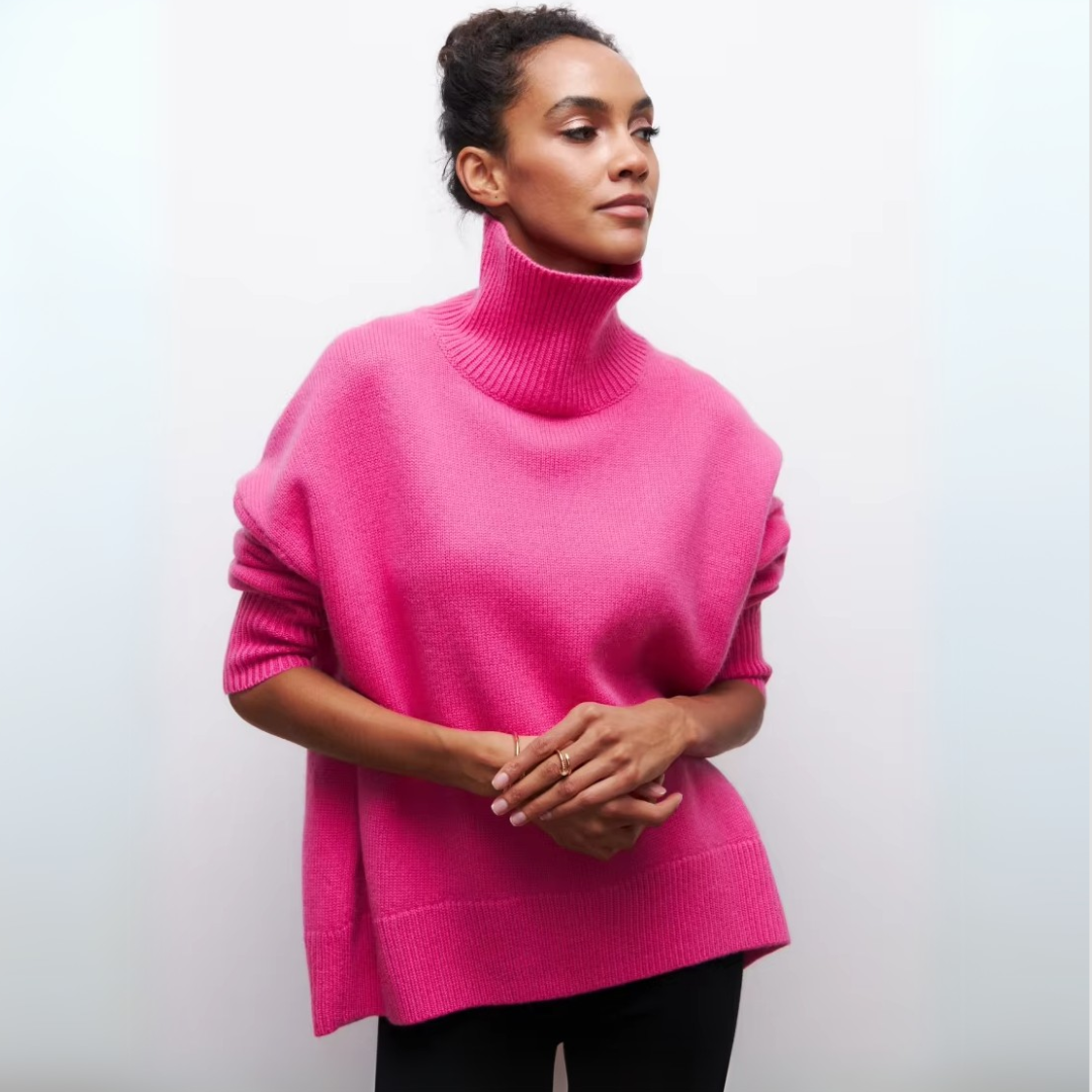 Ella™ | Lun højhalset sweater