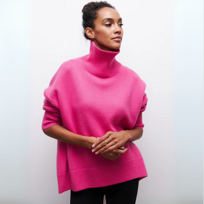 Ella™ | Lun højhalset sweater