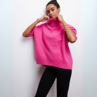 Ella™ | Lun højhalset sweater