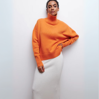 Ella™ | Lun højhalset sweater