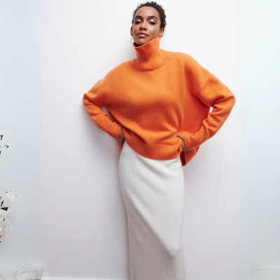 Ella™ | Lun højhalset sweater