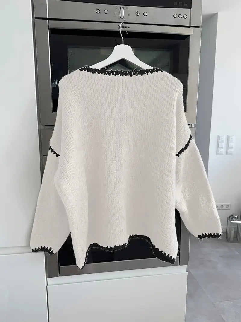 Usalda - Langærmet Strikket Sweater