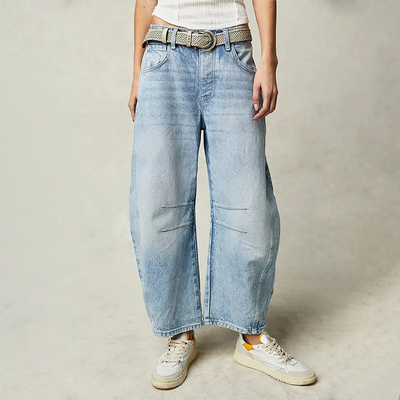 Sofia™ | Casual Og Behagelige Jeans Med Vide Ben