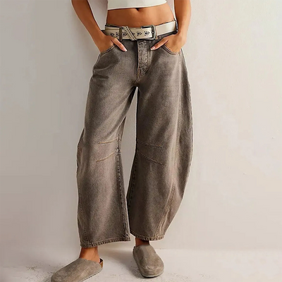 Sofia™ | Casual Og Behagelige Jeans Med Vide Ben