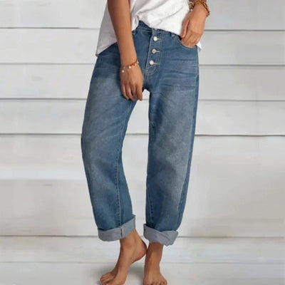 Sofia™ | Stilfulde jeans med løs pasform og høj talje