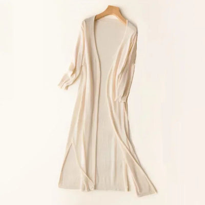 Sofia™ | Stilfuld Behagelig Lang Cardigan