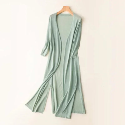 Sofia™ | Stilfuld Behagelig Lang Cardigan