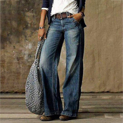 Sofia™ | Casual Jeans med Løs Pasform