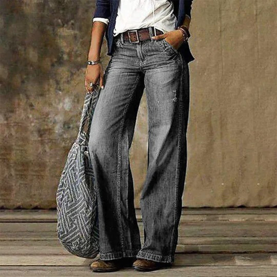 Sofia™ | Casual Jeans med Løs Pasform