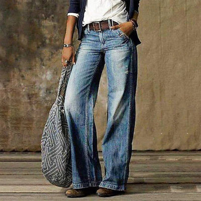 Sofia™ | Casual Jeans med Løs Pasform