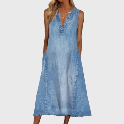 Sofia® | Denim Comfort-Kjole