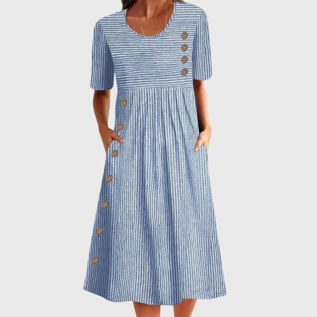 Sofia™ | Stribet Sommerkjole