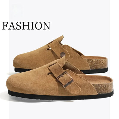 Ella™ – Stilfuld & Komfortabel: Vintage Dames Sandaler med Tyk Sål – Efterårstrend 2025