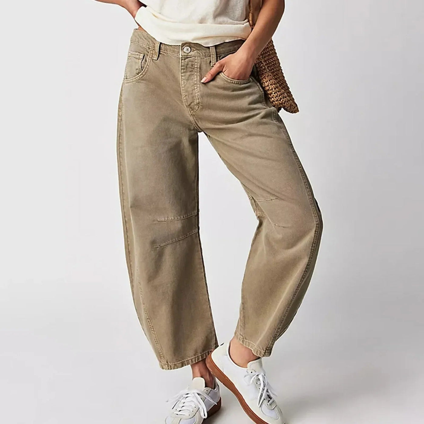 Sofia™ | Casual Og Behagelige Jeans Med Vide Ben