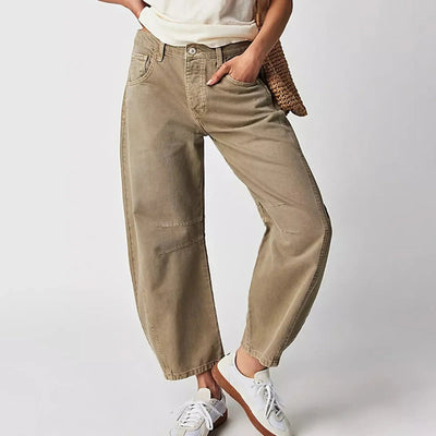 Sofia™ | Casual Og Behagelige Jeans Med Vide Ben
