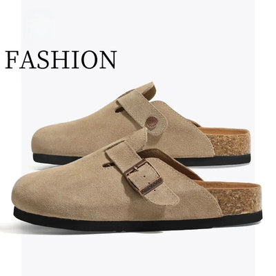 Ella™ – Stilfuld & Komfortabel: Vintage Dames Sandaler med Tyk Sål – Efterårstrend 2025