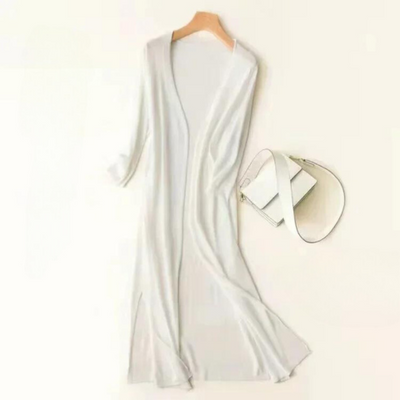 Sofia™ | Stilfuld Behagelig Lang Cardigan