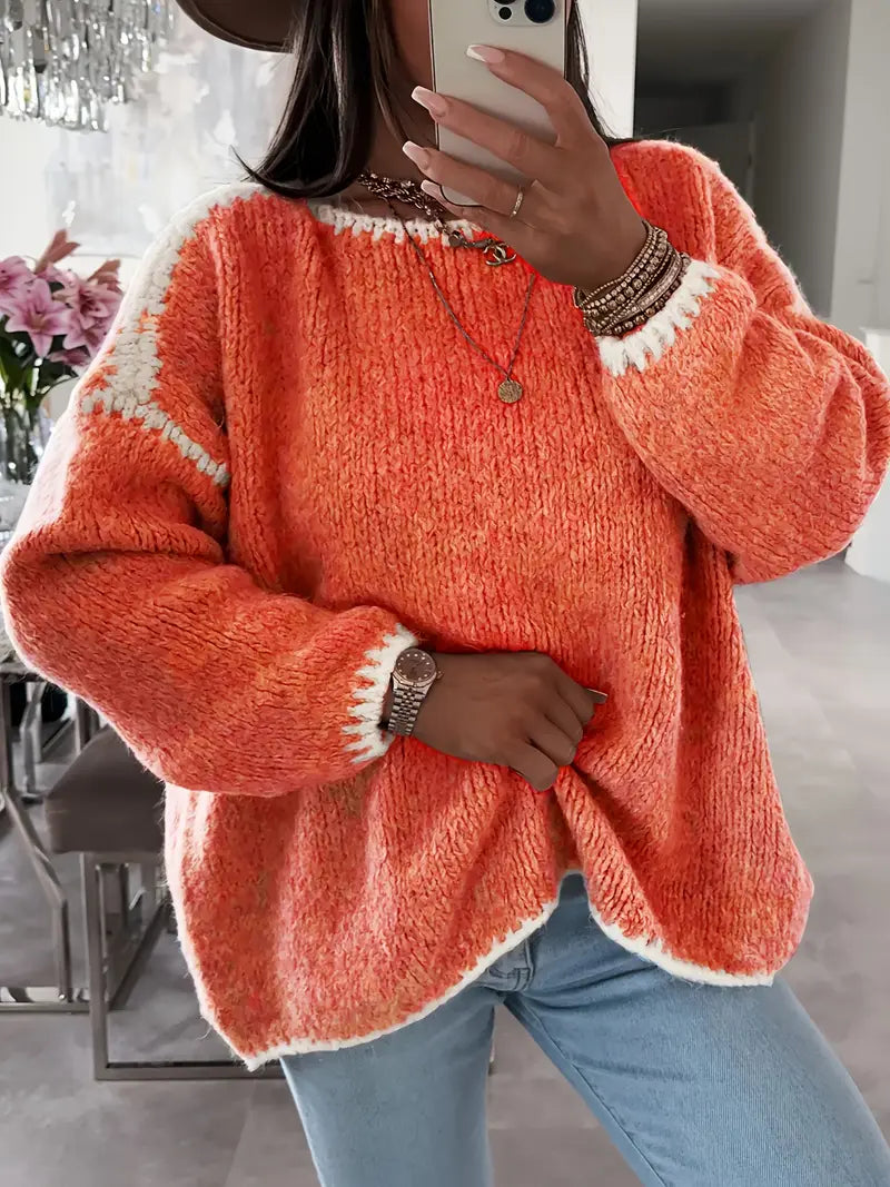 Usalda - Langærmet Strikket Sweater