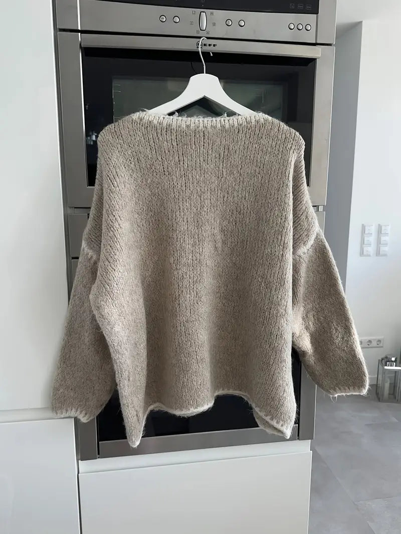 Usalda - Langærmet Strikket Sweater