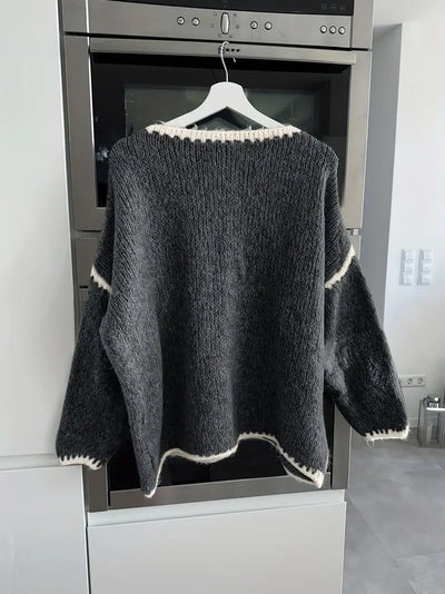 Usalda - Langærmet Strikket Sweater