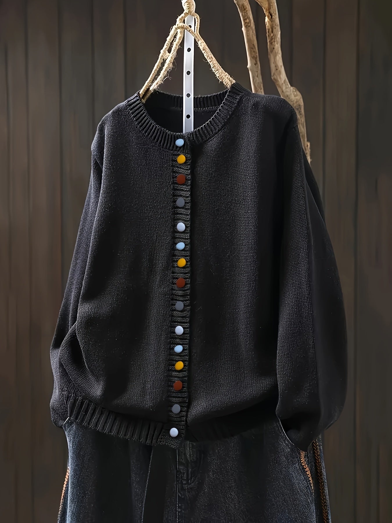 Ella™ | Komfortabel og Stilfuld Cardigan